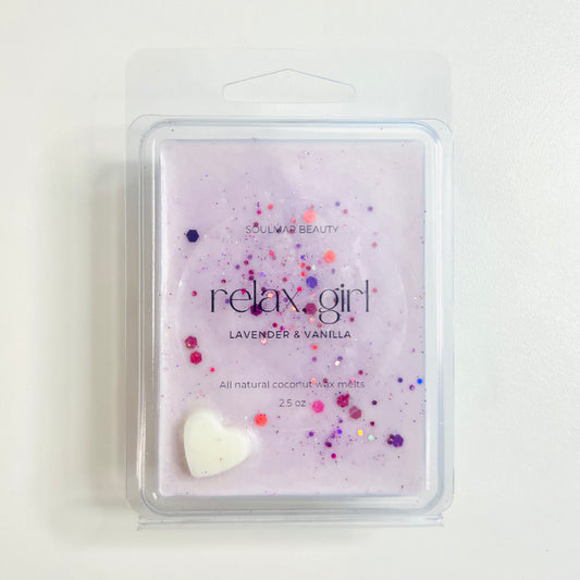 Relax, Girl Wax Melt - Lavender & Vanilla
