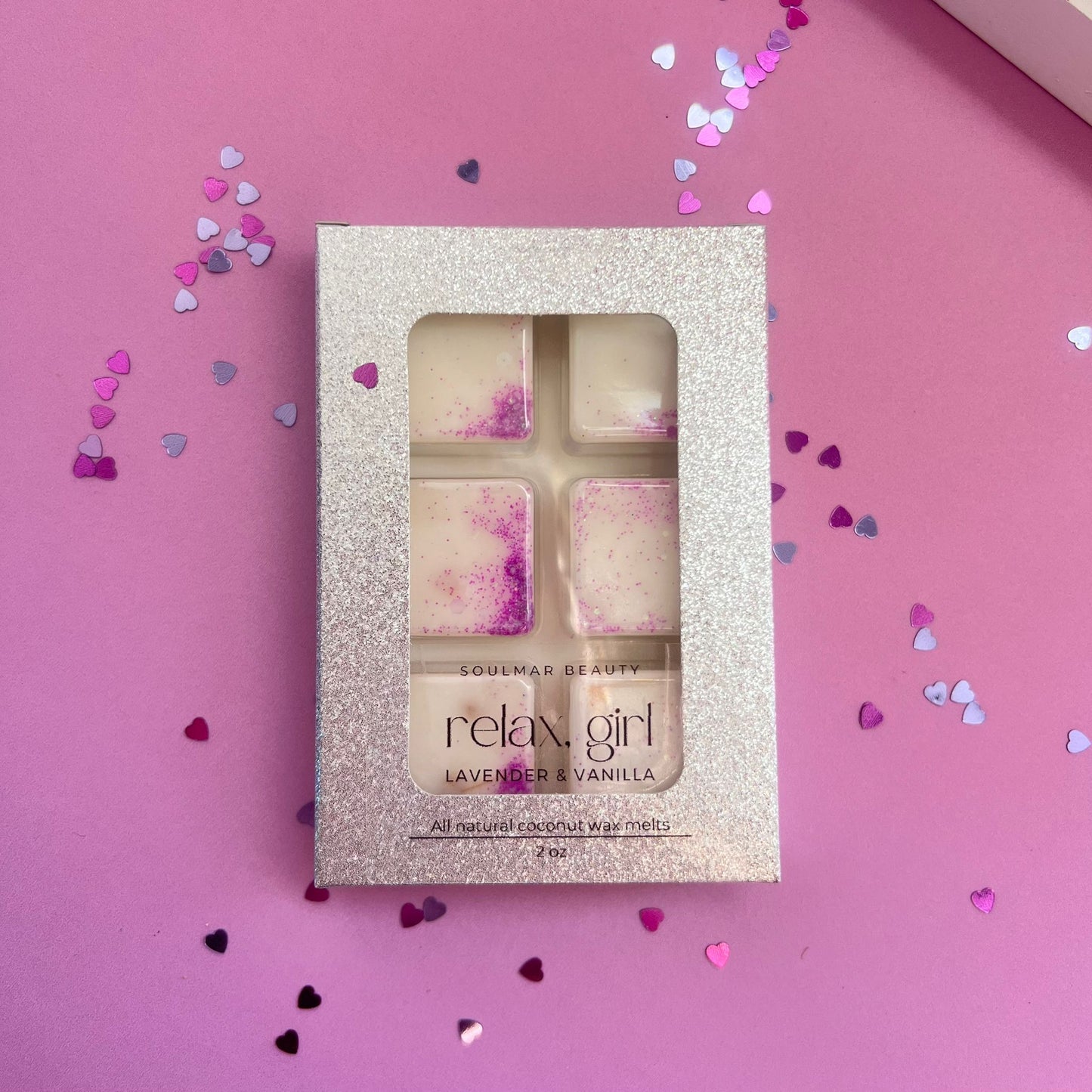 Relax, Girl Wax Melts Box - Lavender & Vanilla